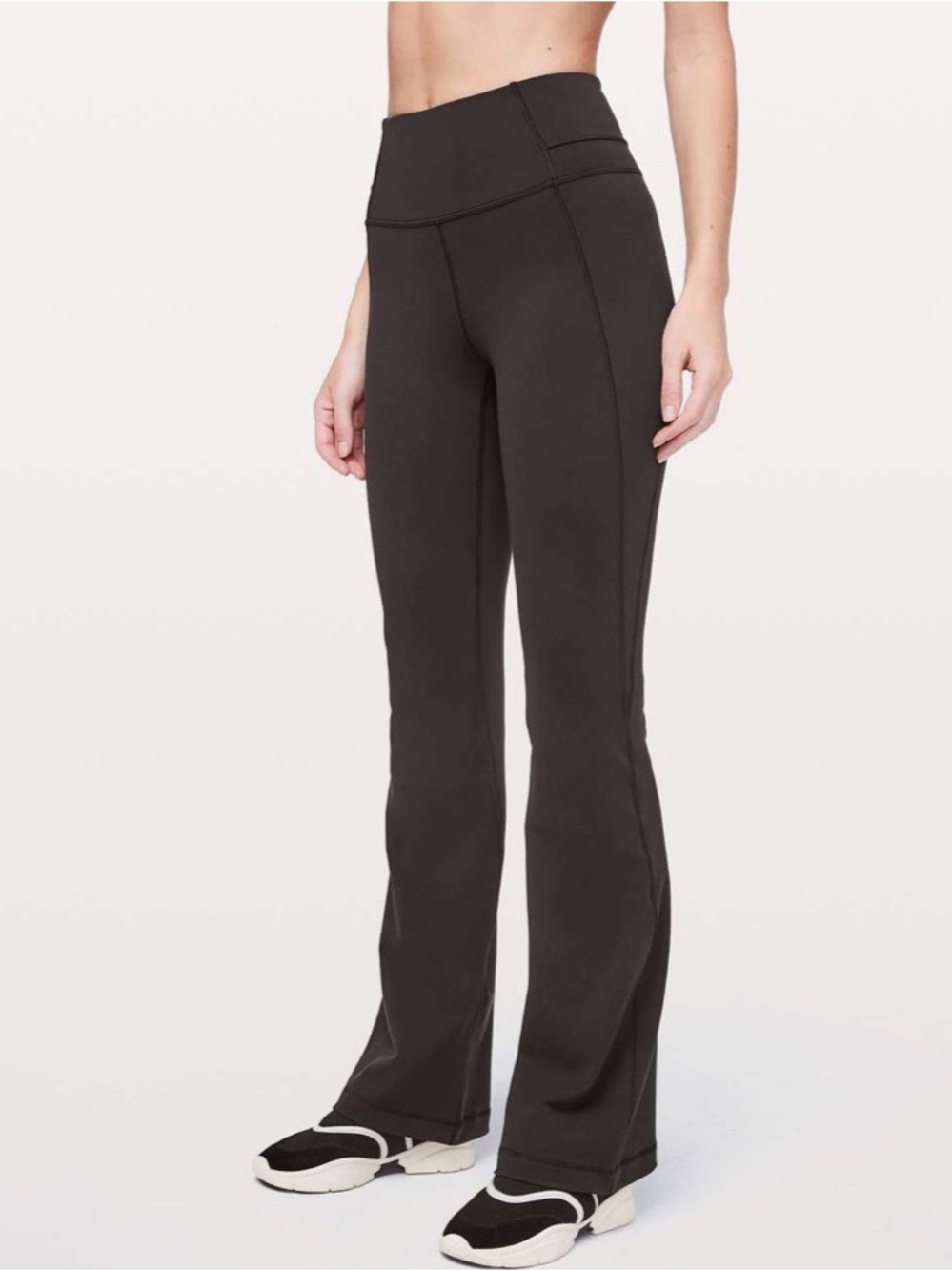 Lululemon Groove Pant Flare *Full-On Luxtreme 32” Black Leggings Size 6